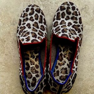 Rothy’s Leopard Print Loafers Size 6
